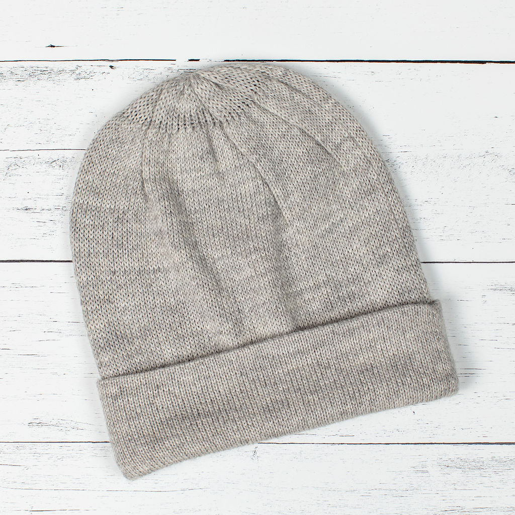 Iditarod 100% Alpaca Beanie Hat - Image 7
