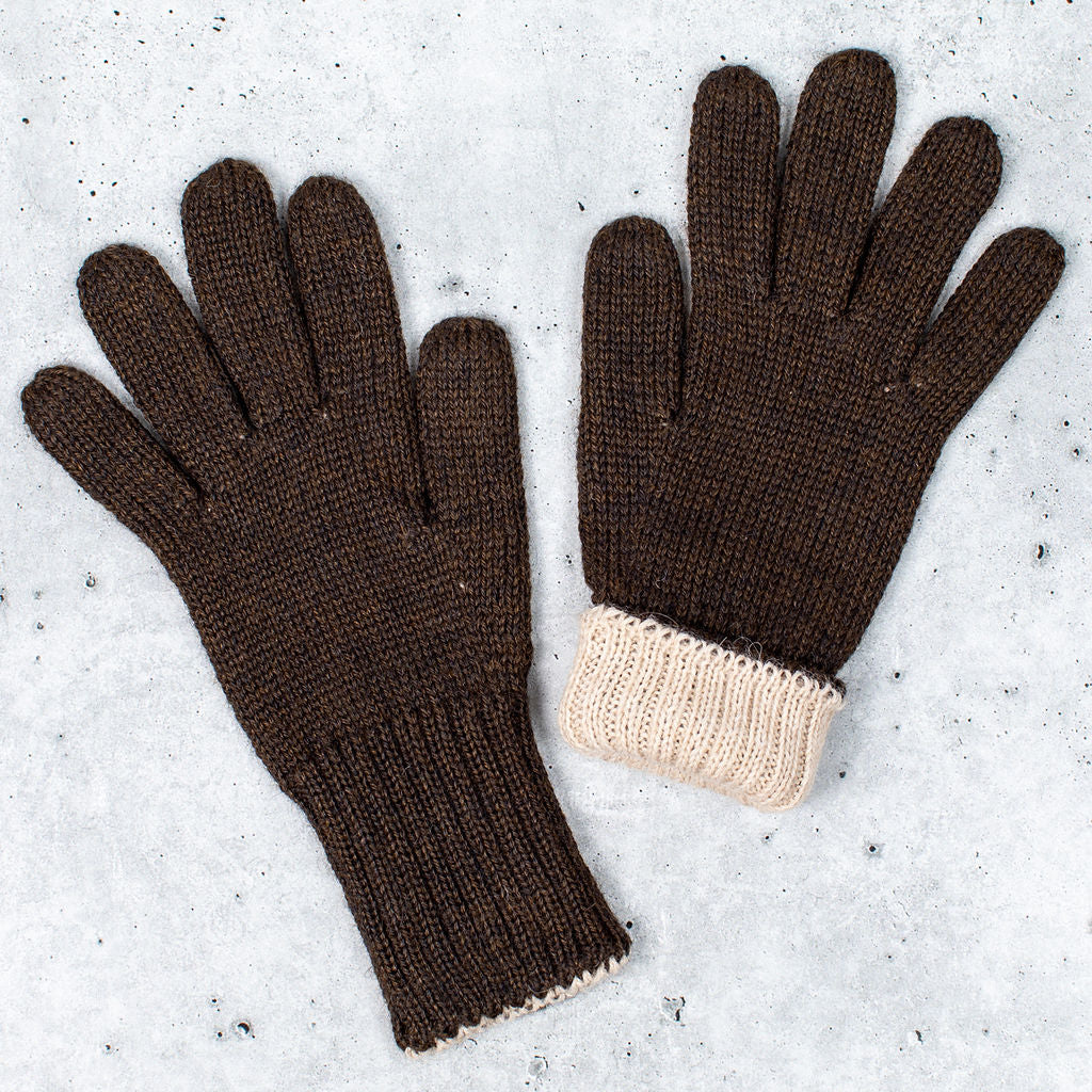 Iditarod 100% Alpaca Double-Thick Reversible Gloves - Image 5