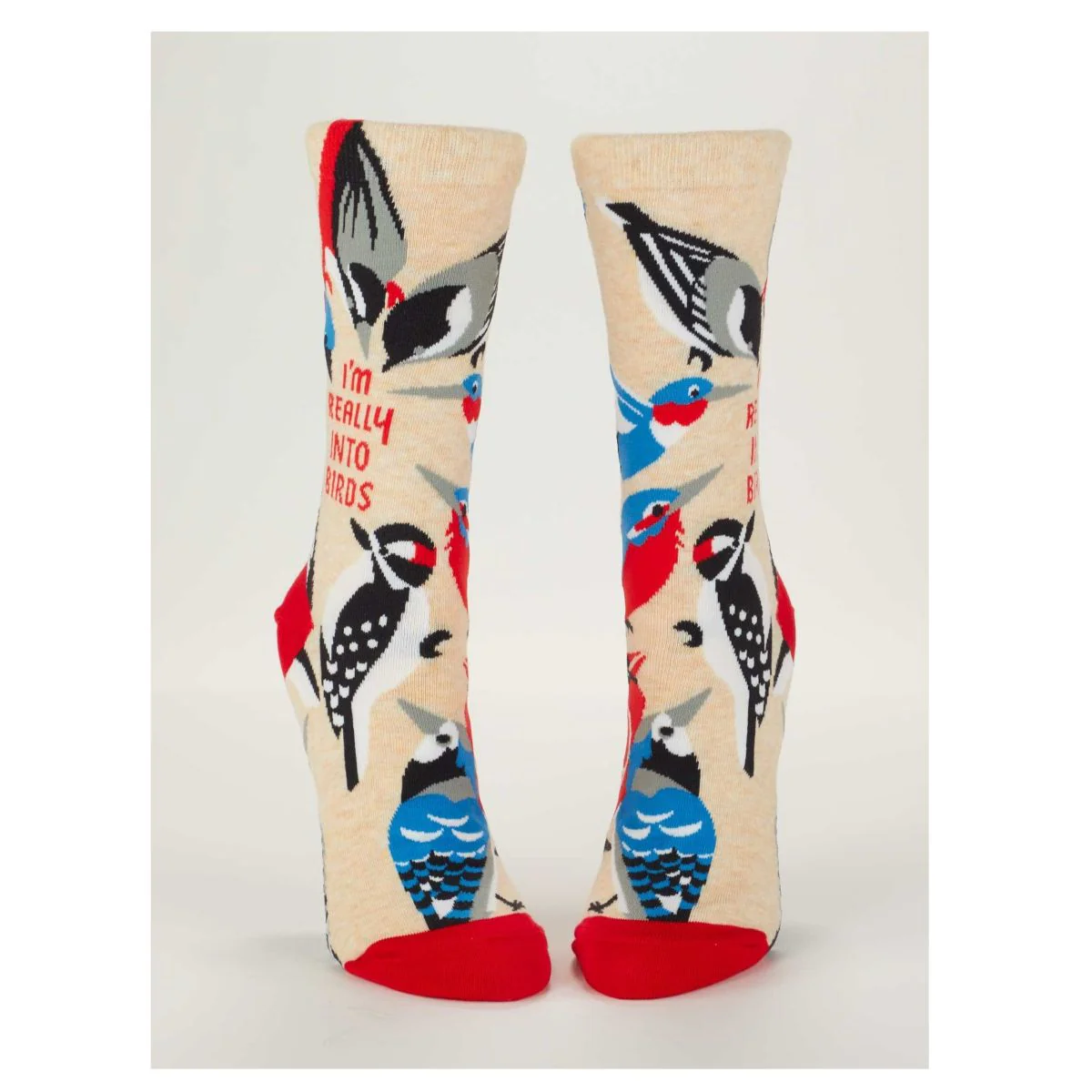 I'm Really into Birds Crew Socks - Image 2