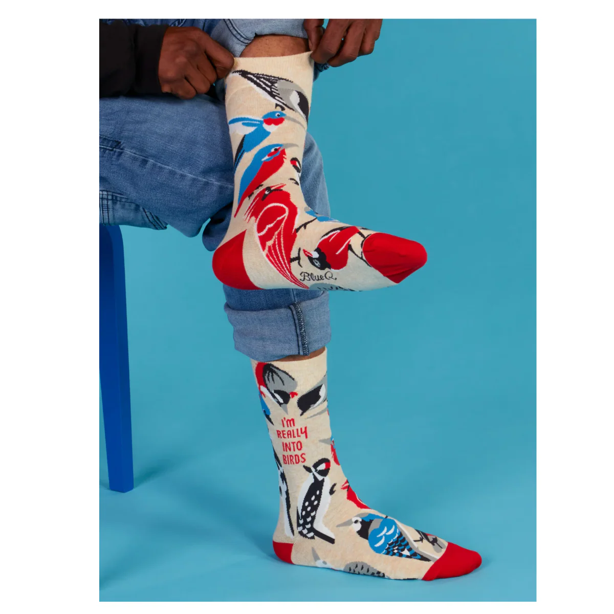 I'm Really into Birds Crew Socks - Image 7