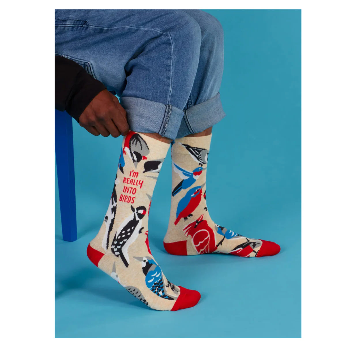 I'm Really into Birds Crew Socks - Image 8