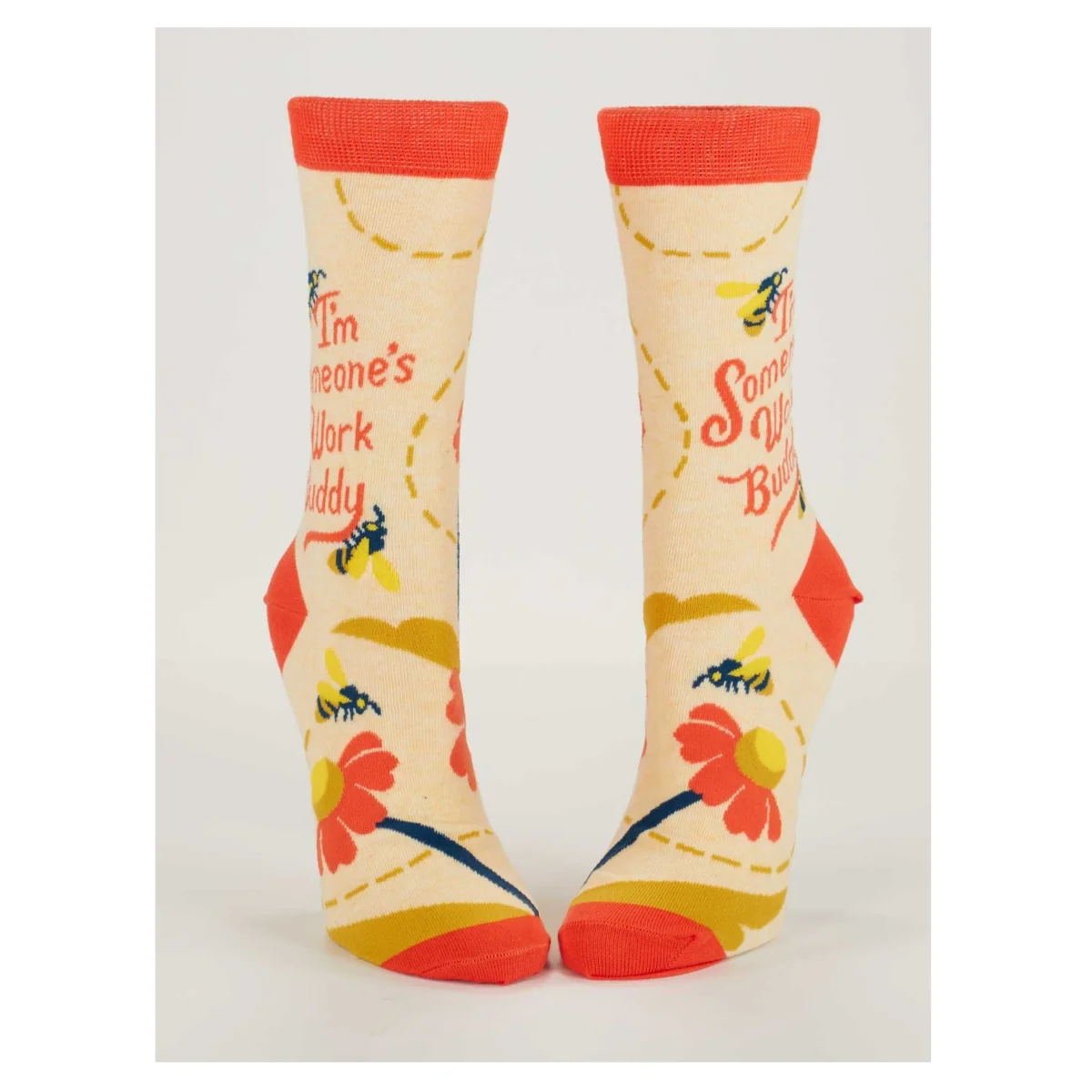 I'm Someone's Work Buddy Crew Socks - Image 3