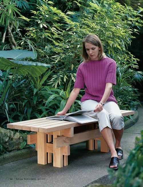 Japanese Garden Bench Project Plan - Image 3