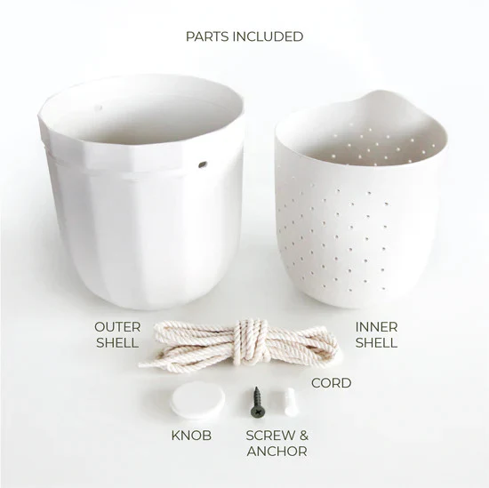 Loop Hanging Planter - 4 colors available - Image 8