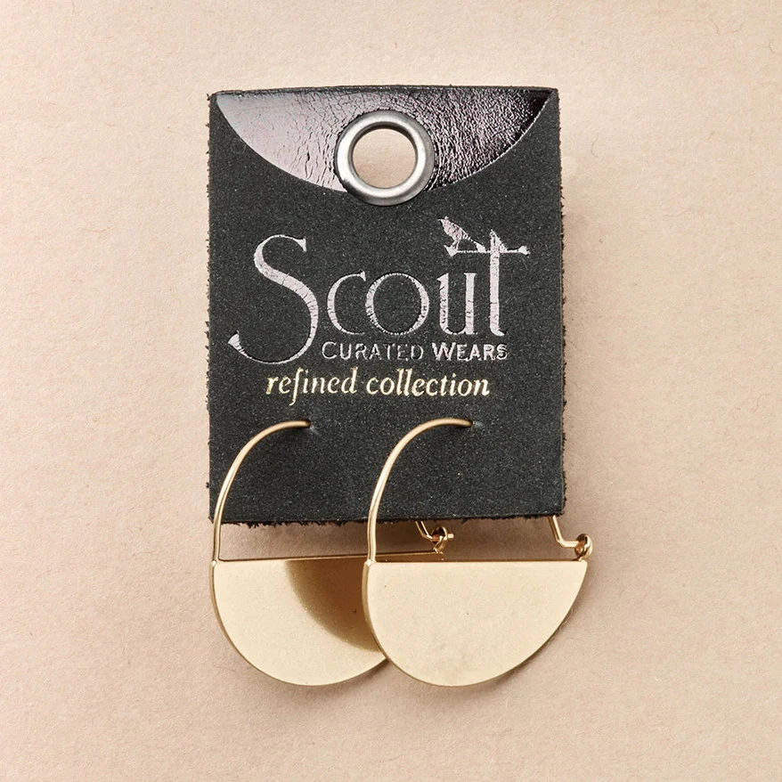 Lunar Hoop Earrings - Image 4