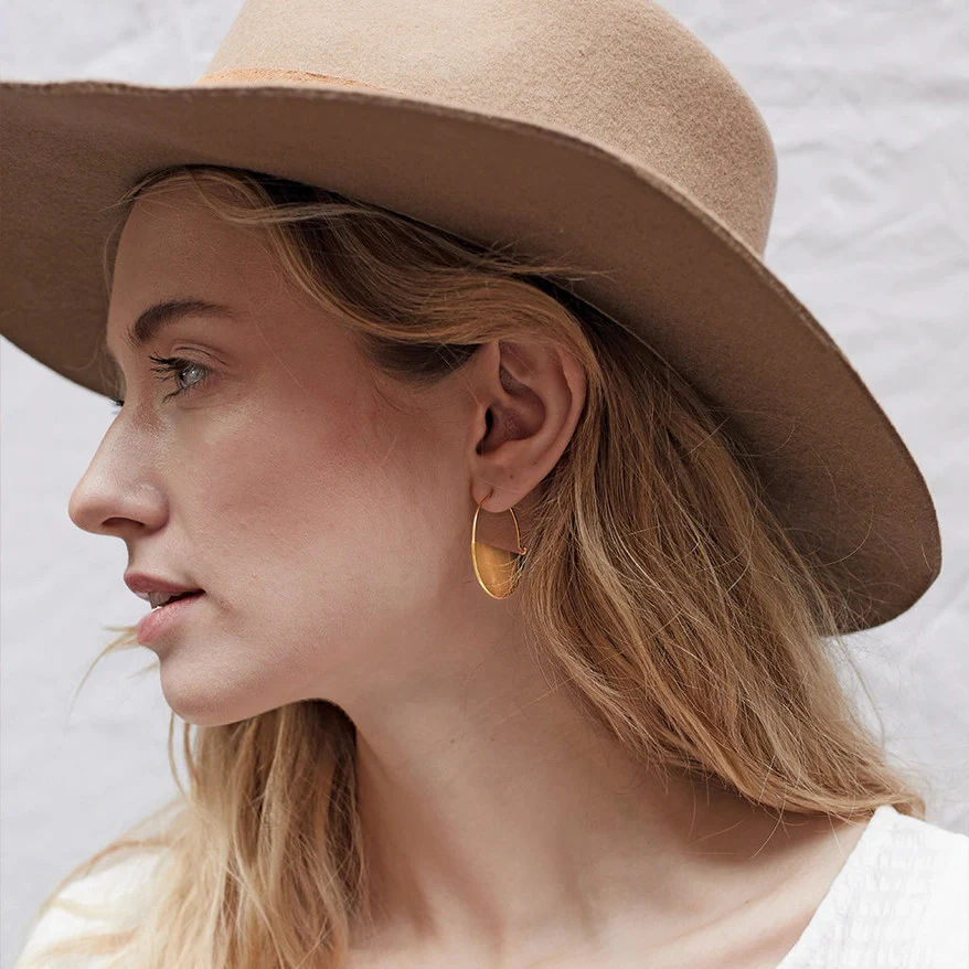 Lunar Hoop Earrings - Image 5