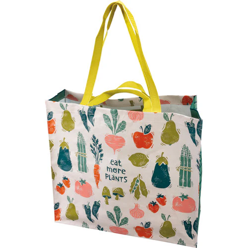 Market Tote - Eat More Plants - Image 3
