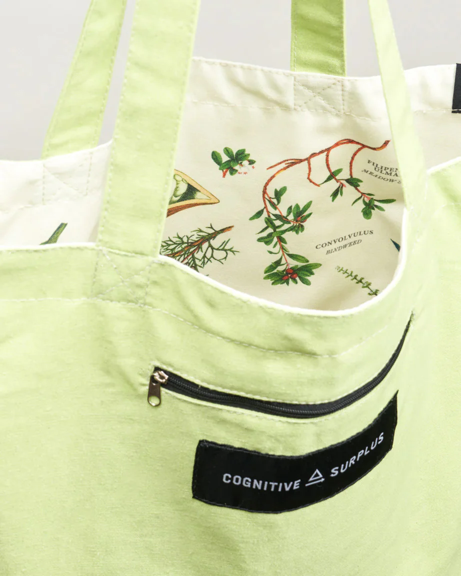Medicinal Botany Canvas Shoulder Tote - Image 3