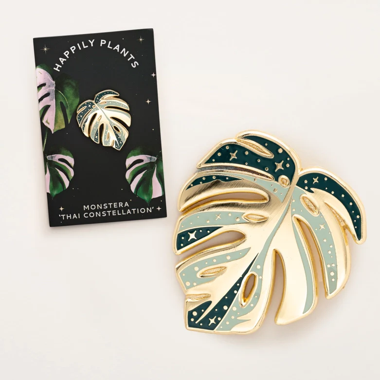 Monstera Thai Constellation Pin - Image 4