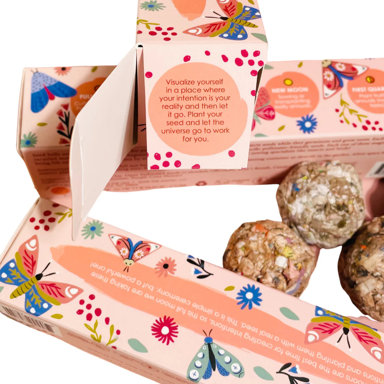 Moon Phase Spring Pollinator Seed Ball Planting Set - Image 3