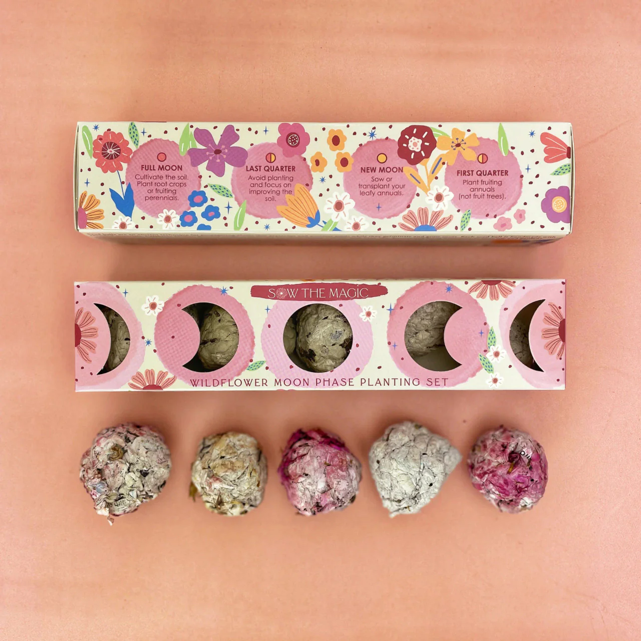 Moon Phase Wildflower Seed Planting Set - Image 3