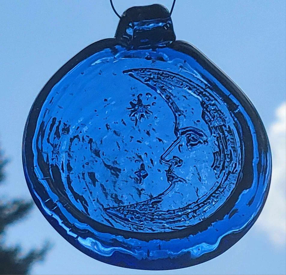Old Hancock Moon and Star Suncatcher - Image 2