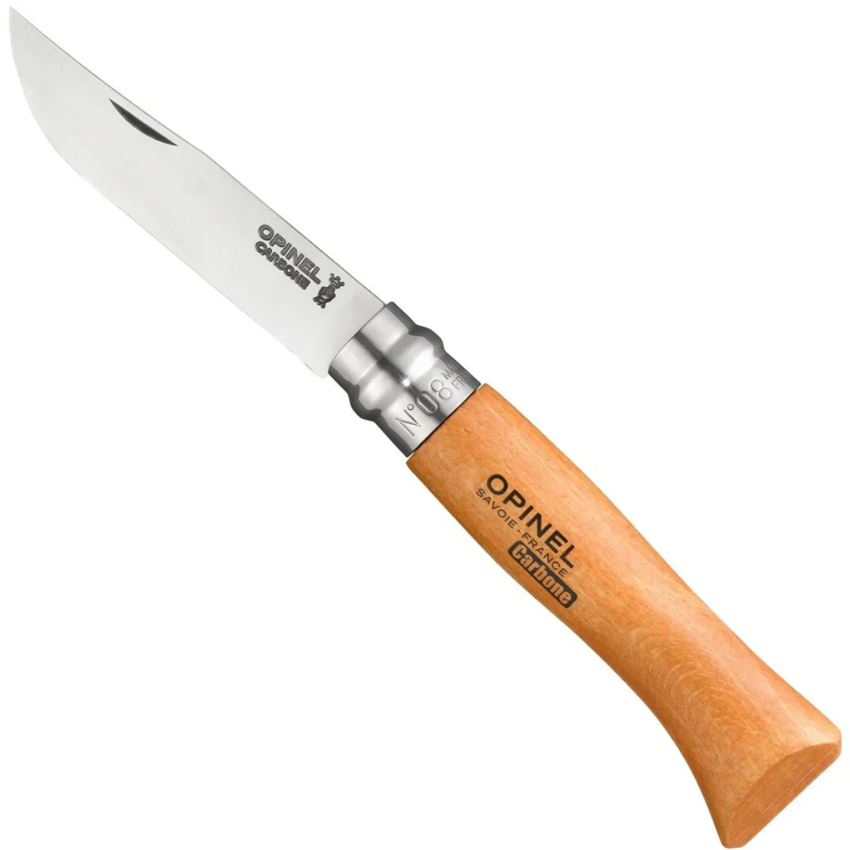 No. 08 Carbon Steel Folding Knife in Gift Box w Sheath - Image 3