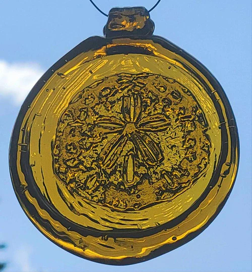 Old Hancock Sand Dollar Suncatcher - Image 3