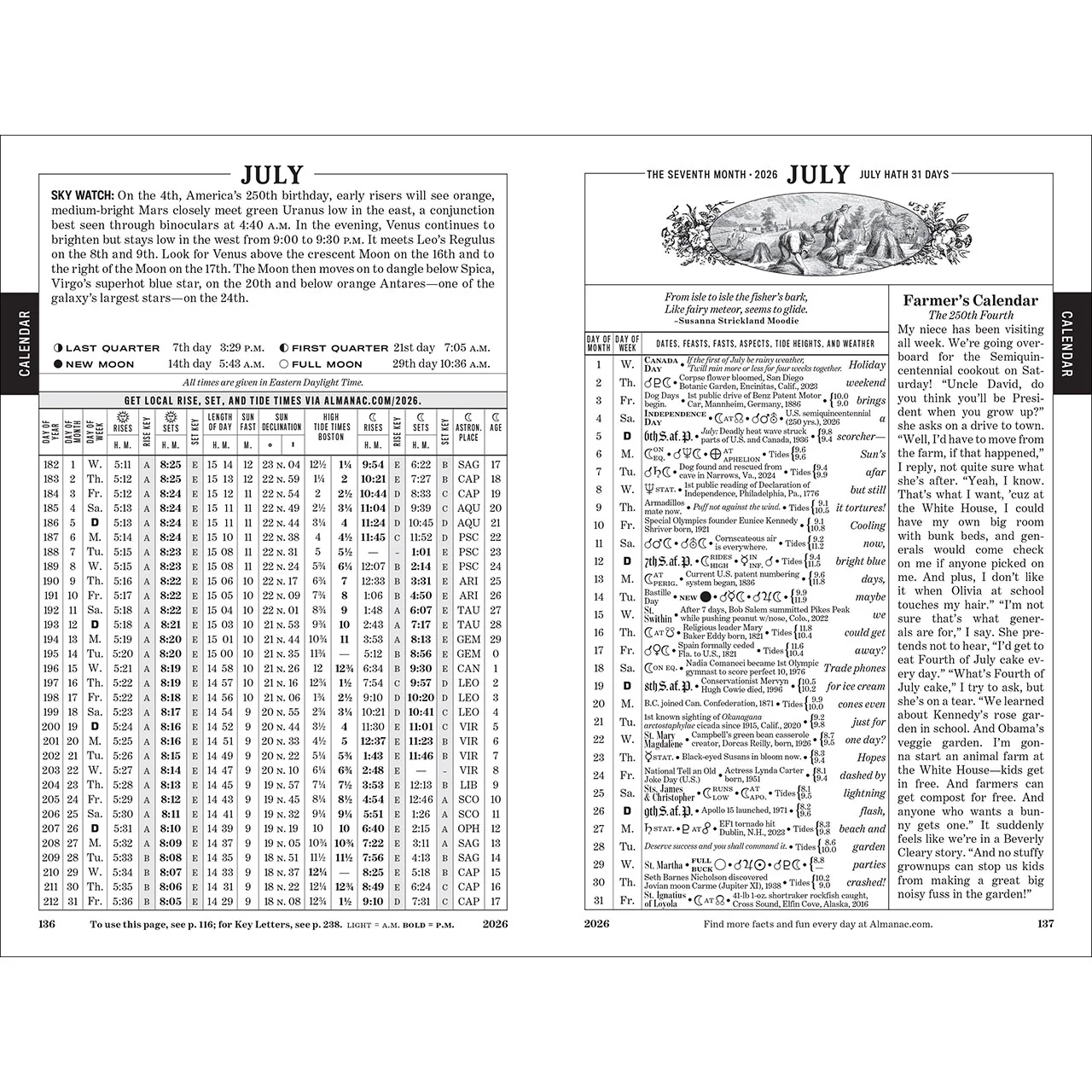 Online  Canadian Edition - 2026  - The Old Farmer's Almanac - Image 7