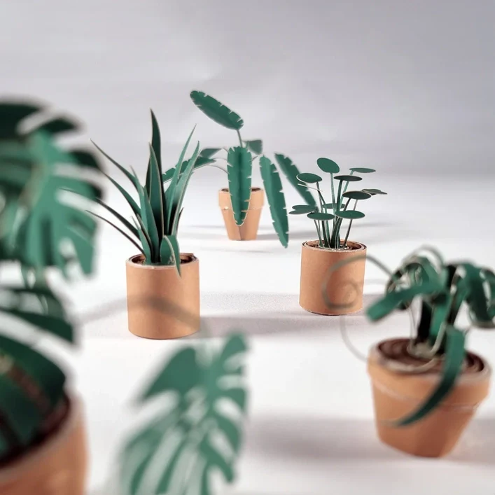 Paper Plants Origami Craft Kit - Image 3