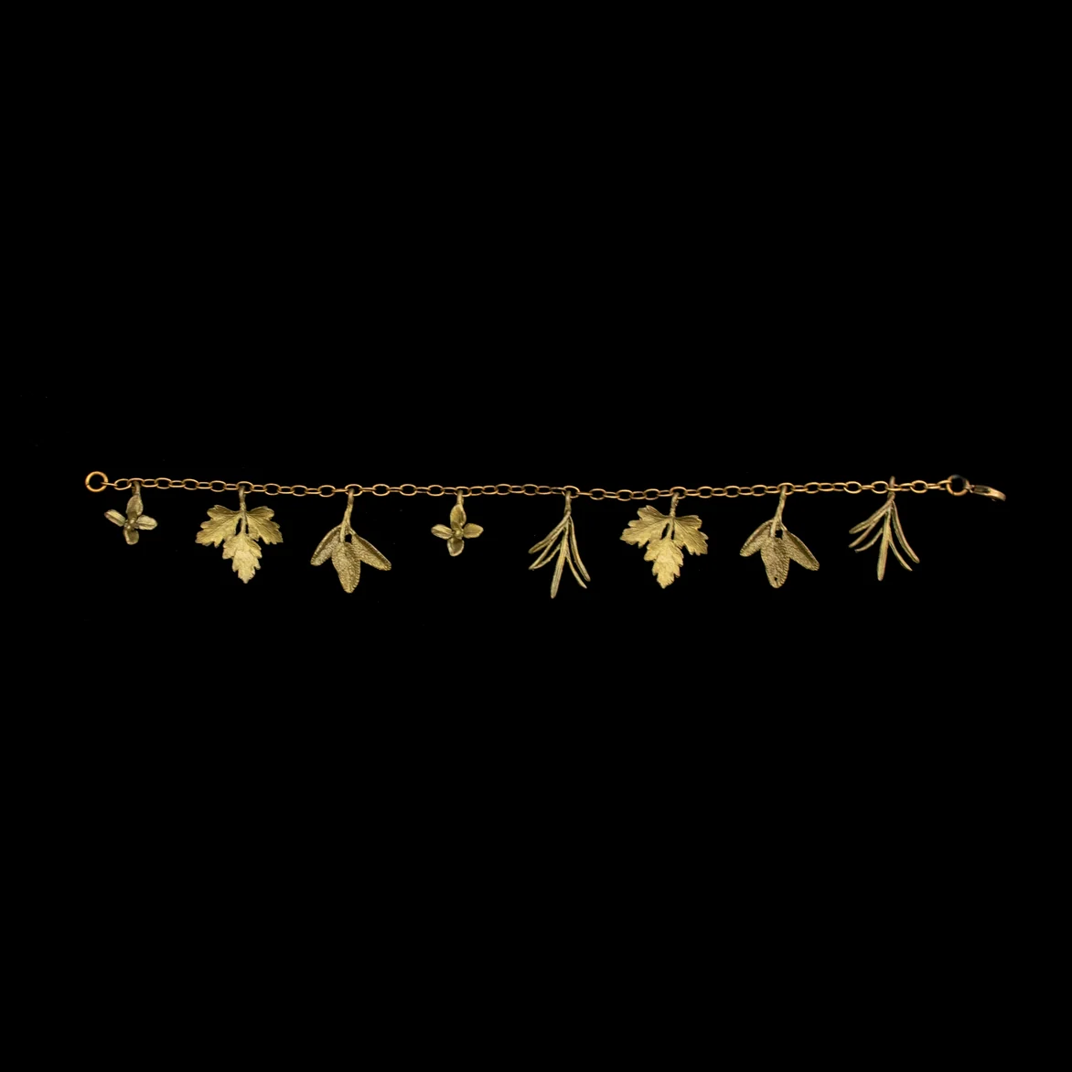 Petite Herb Charm Bracelet - Image 3