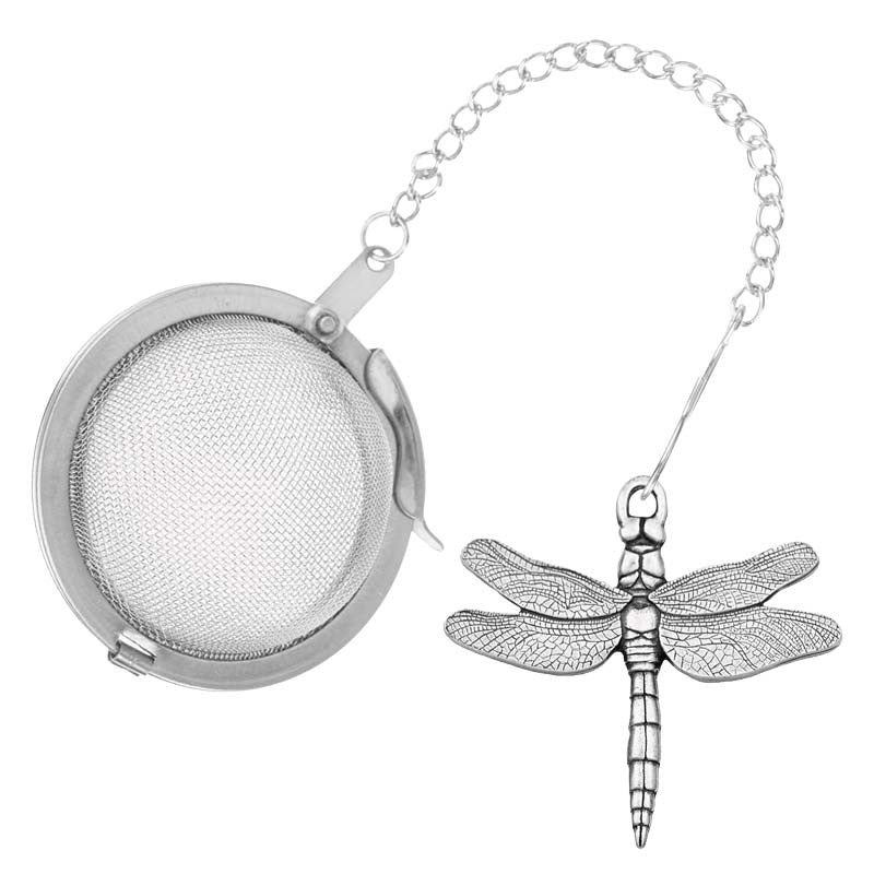 Pewter  Dragonfly Tea Infuser - Image 3