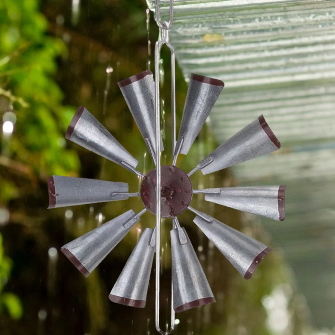 Rain Chain - Windmill - Image 2
