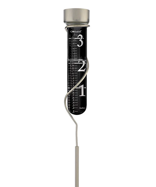 Grande View Rain Gauge - Satin Nickel (high contrast black) - Image 2