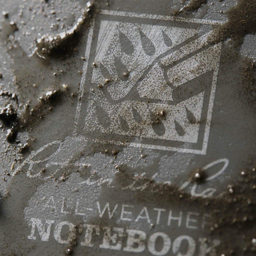 Rite in the Rain 3" X 5" Top Spiral Notebook - Gray - Image 3