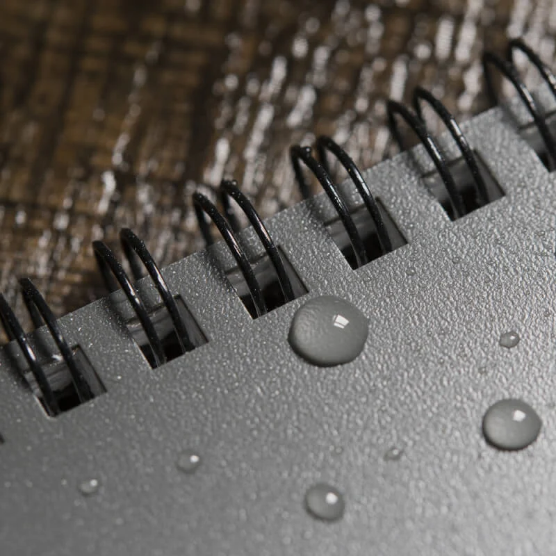 Rite in the Rain 3" X 5" Top Spiral Notebook - Gray - Image 4