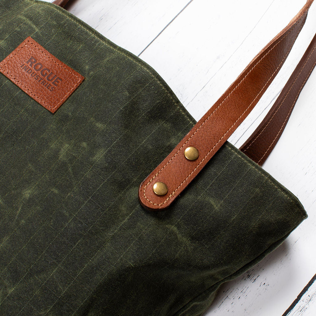 Saco River Tote Bag - Green - Image 3
