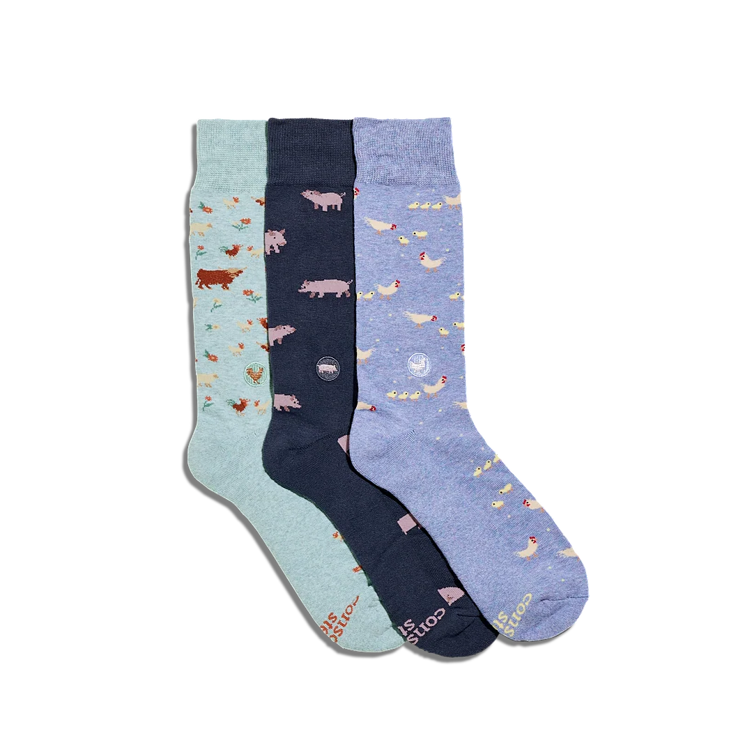 Socks that Protect Farm Animals Gift Box - Image 2