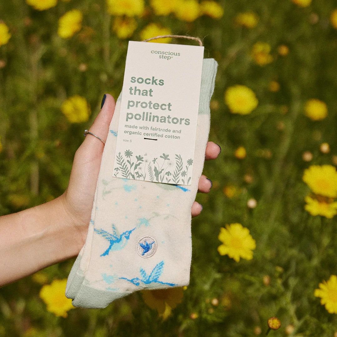 Socks that Protect Pollinators - Hummingbirds - Image 3