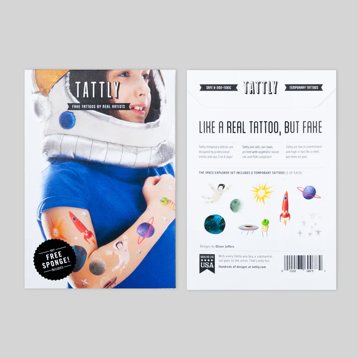 Space Explorer Tattoo Set - Image 4