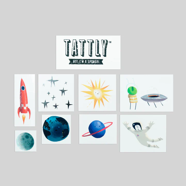 Space Explorer Tattoo Set - Image 5