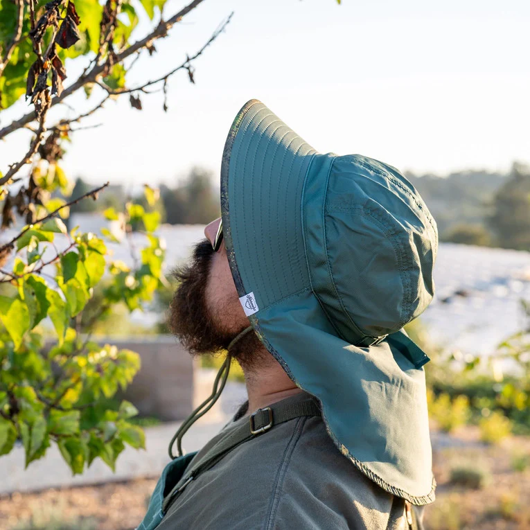 Sun Hat - Green Brush Camo - Image 3
