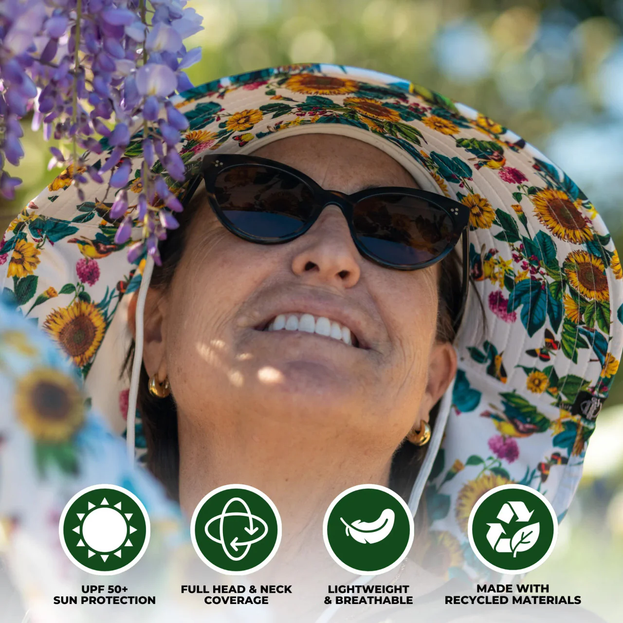 Sun Hat - Green Brush Camo - Image 4