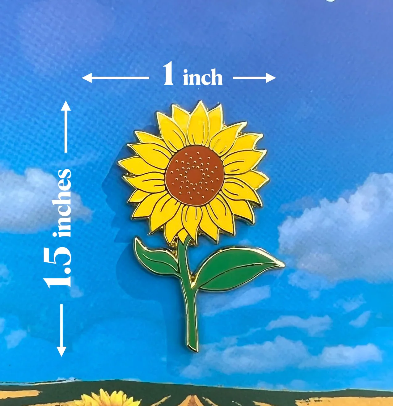 Sunflower Pin - Image 4
