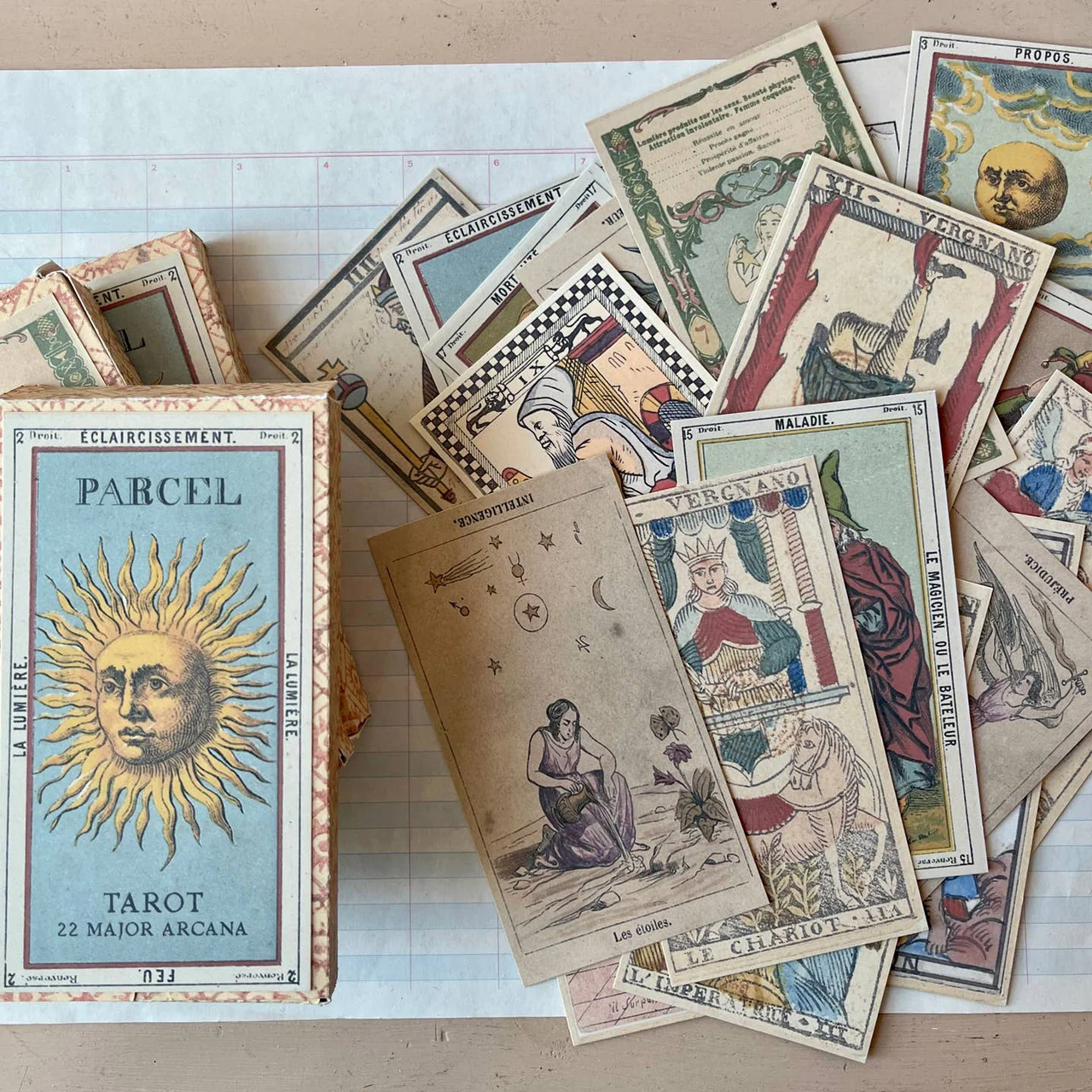 Parcel Tarot Deck Major Arcana - Image 3