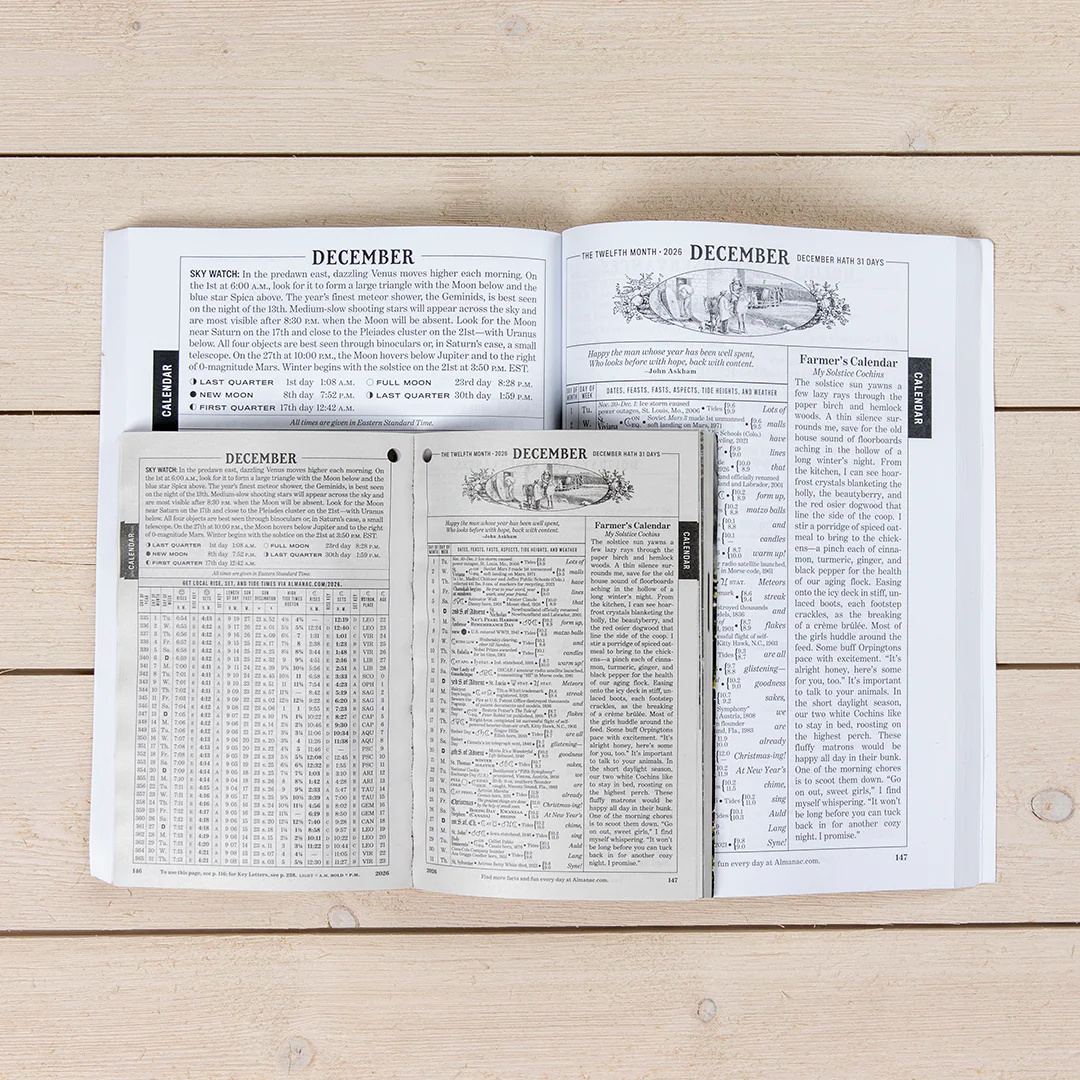 The 2026 Old Farmer's Almanac - Easy-to-Read Oversized Softcover - Image 3