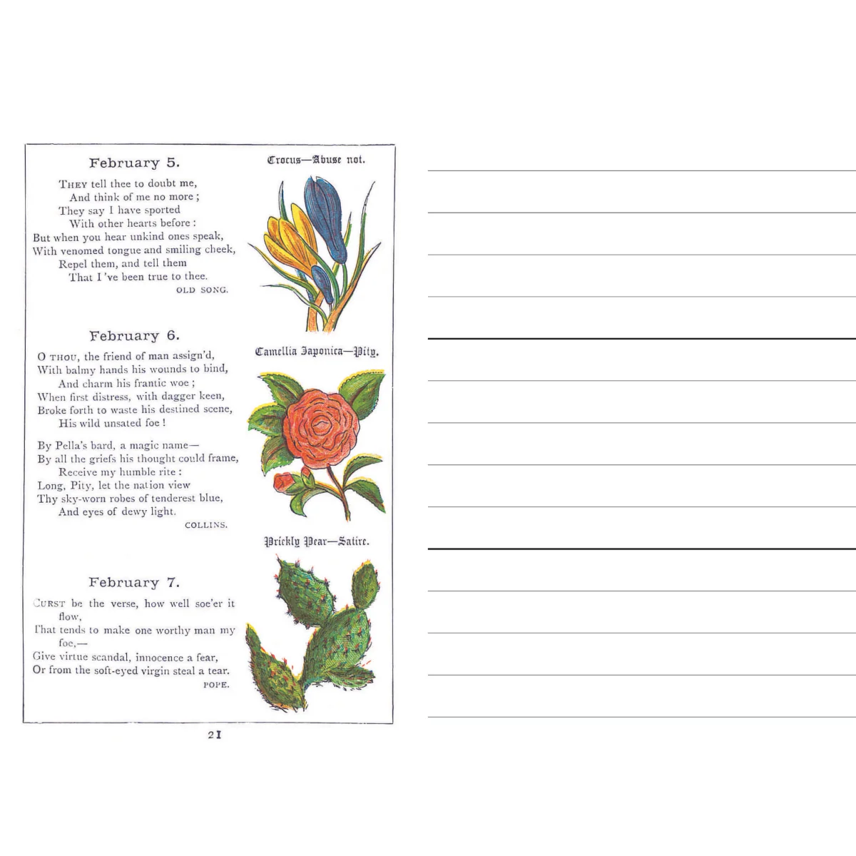 The Floral Birthday Book - Image 3