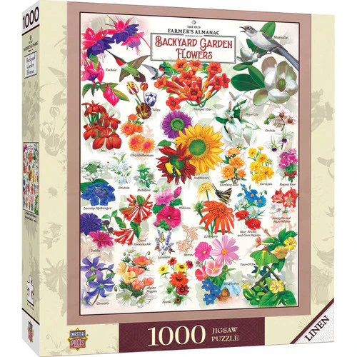 The Old Farmer's Almanac - Garden Florals 1000pc Puzzle - Image 5