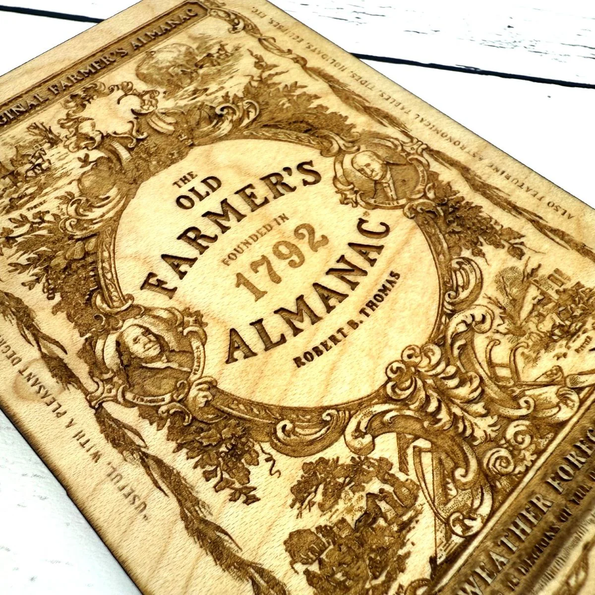 The Old Farmer's Almanac 1792 Ornament - Image 4