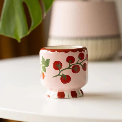 Tomato Vine Ceramic Candle - Heirloom Tomato - Image 2