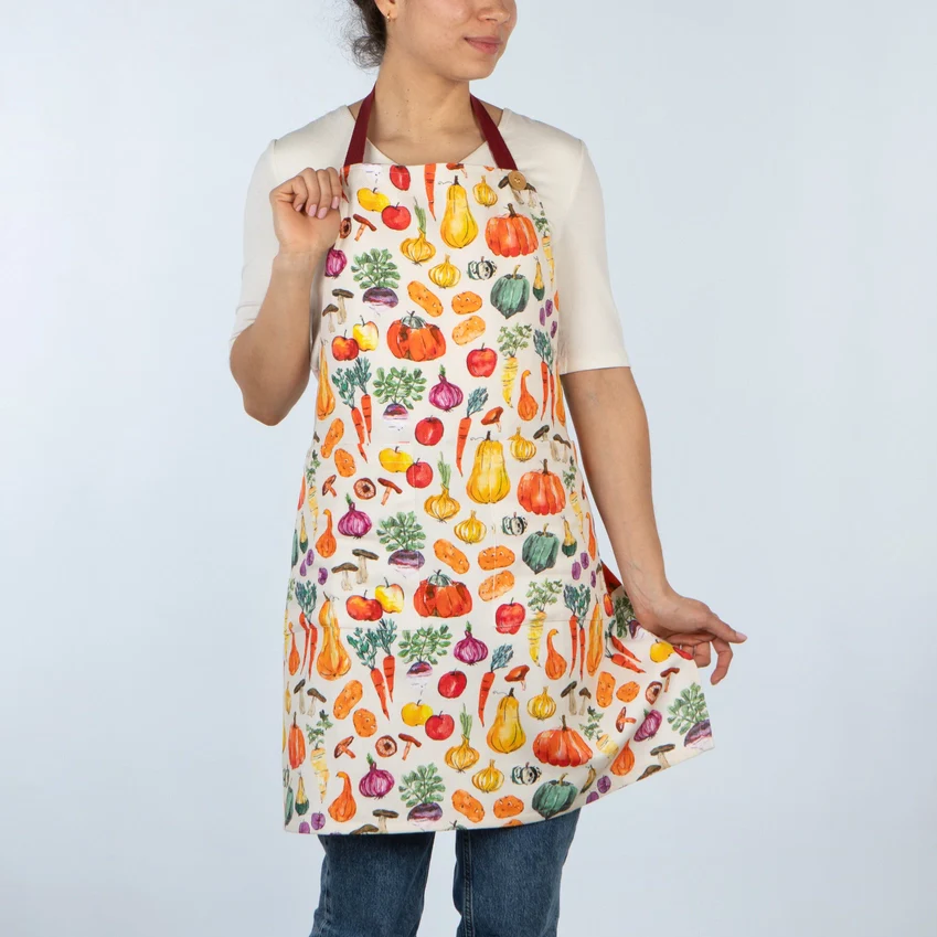 Veggie Stand Chef Apron - Image 4