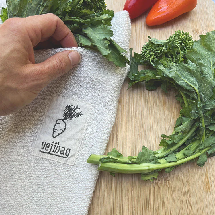Vejibags- 14" X 17" - XL - Vegetable Crisper Bag - Image 4