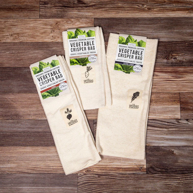 Vejibags- 14" X 17" - XL - Vegetable Crisper Bag - Image 5