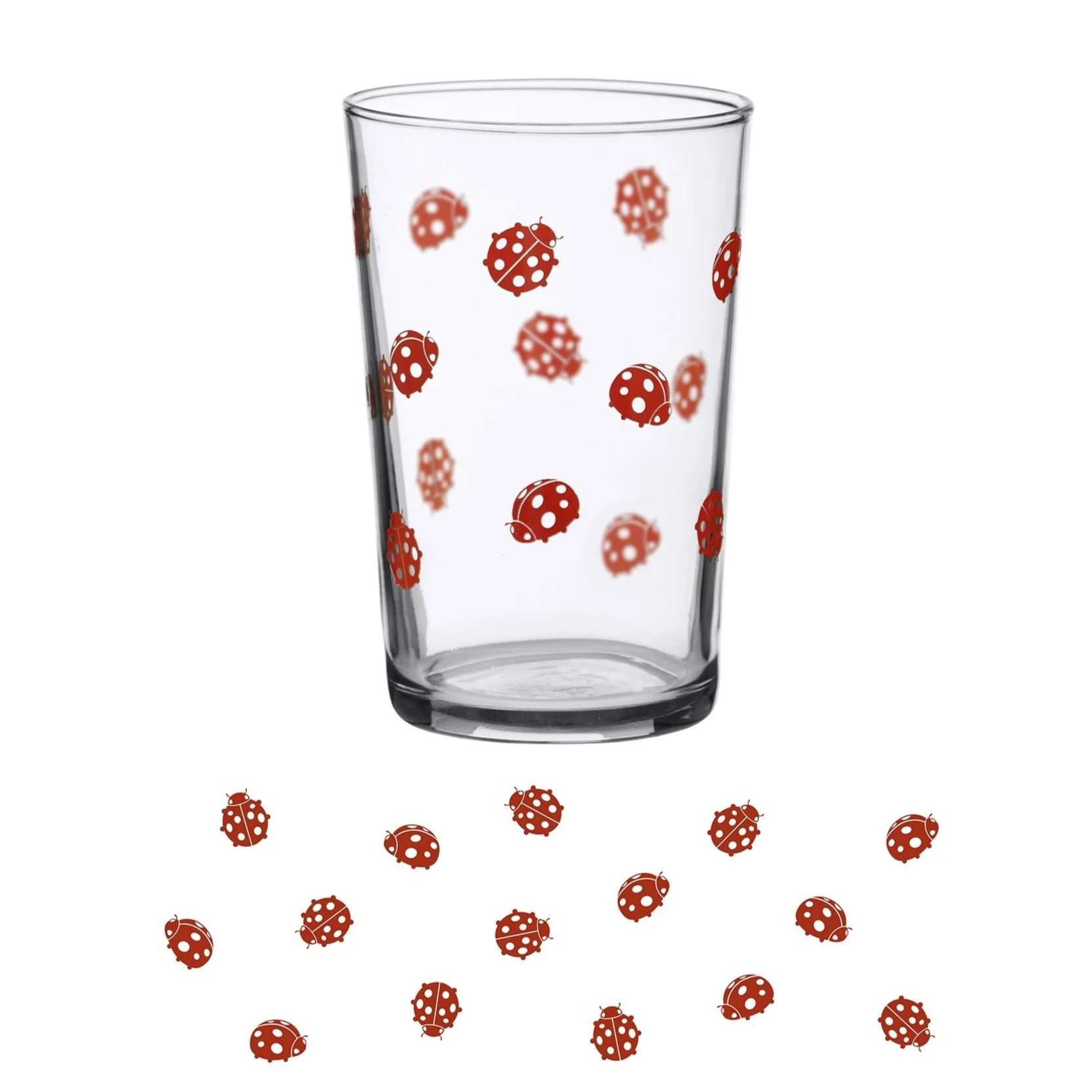 Vintage Mini Glass - Ladybug - Image 3