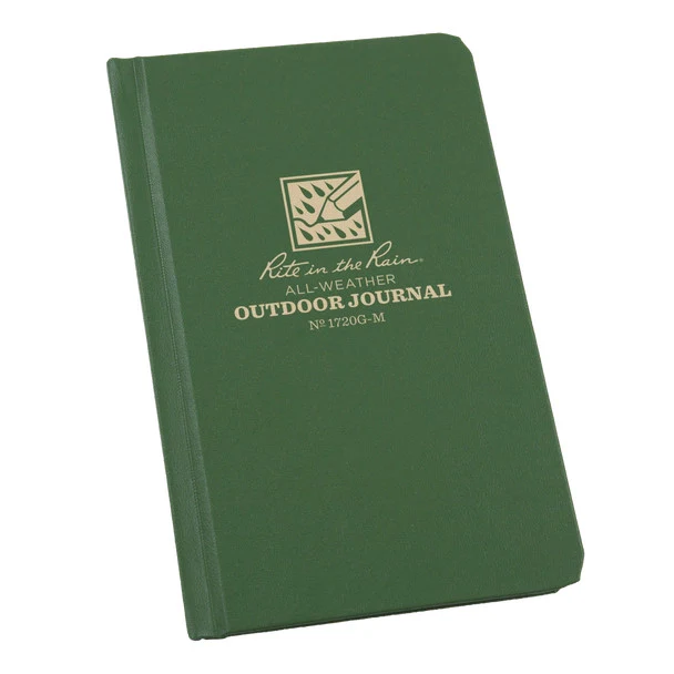 Weatherproof Bound Book - Green Fabrikoid Cover - Image 4