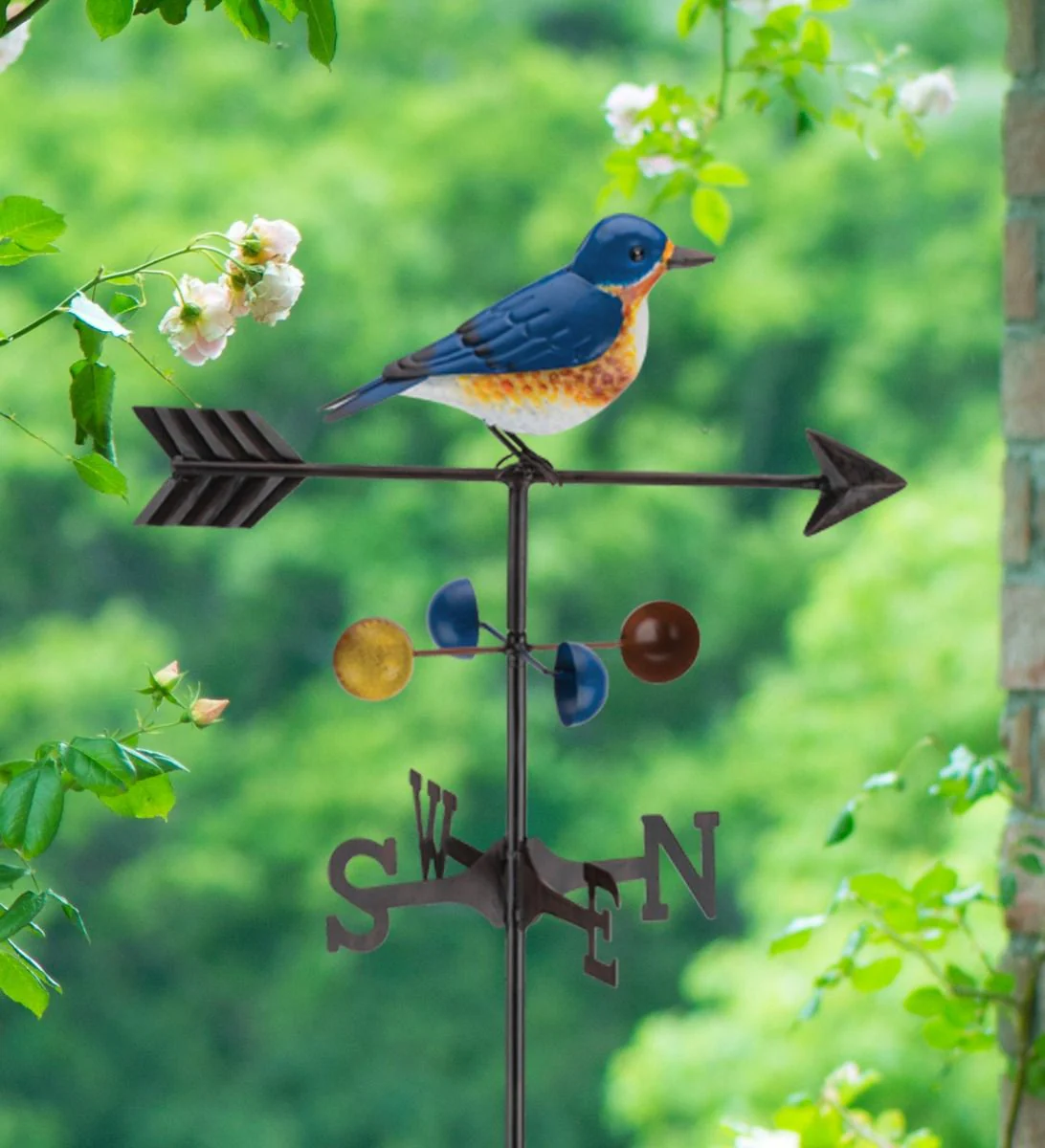 Weathervane Stake - Blue bird - Image 3