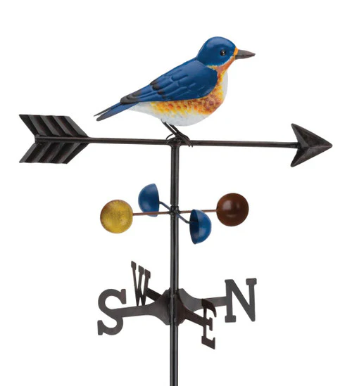 Weathervane Stake - Blue bird - Image 4