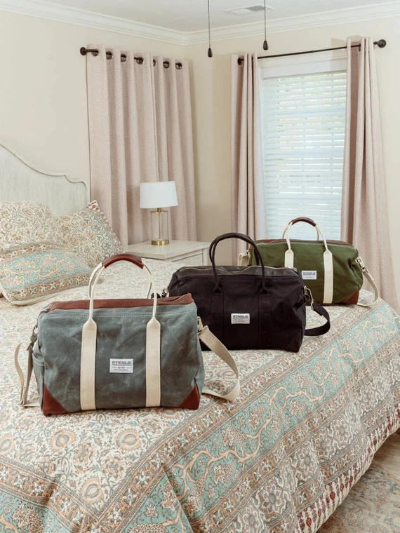 Canvas Weekender Bag - 3 colorways available - Image 13