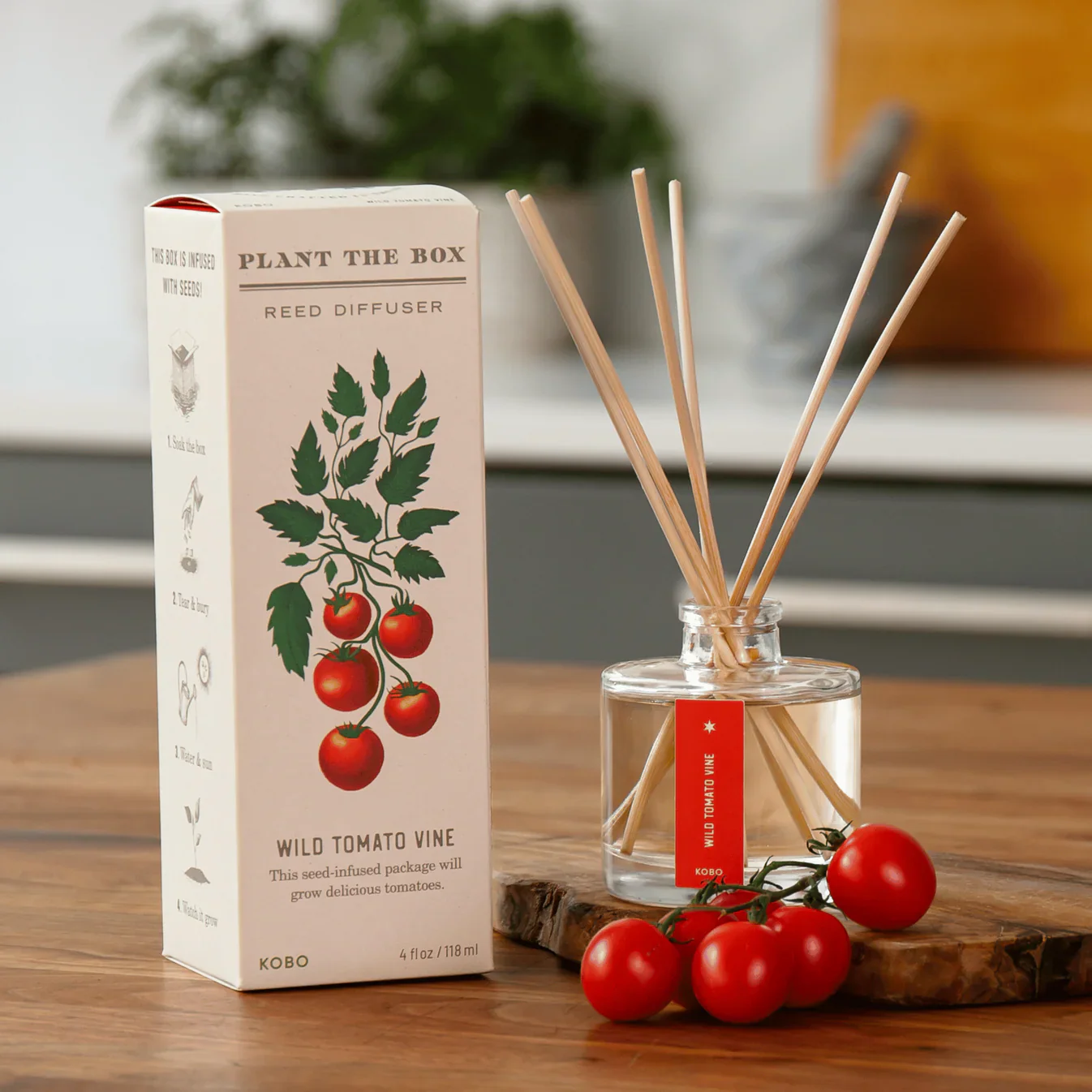 Wild Tomato Vine - Plant the Box Diffuser - 4oz - Image 2